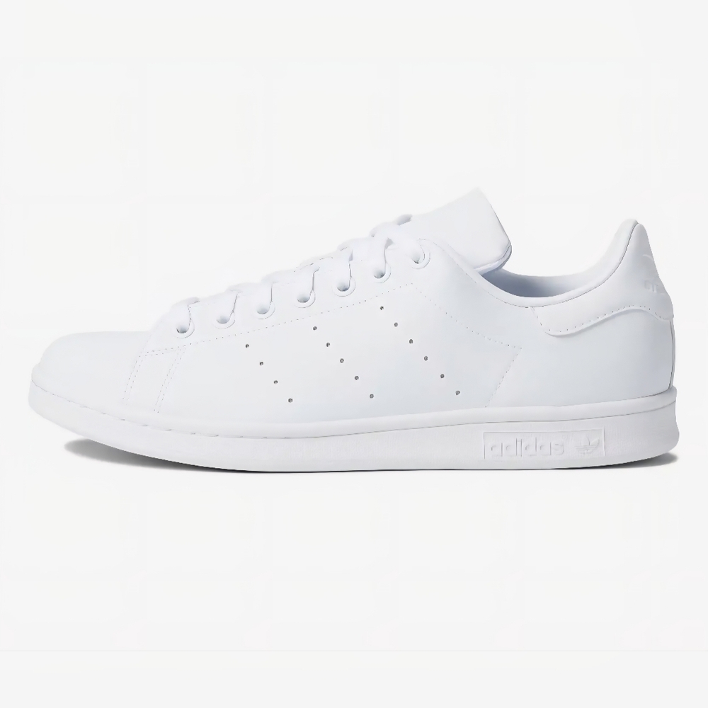 ADIDAS ORIGINALS WOMEN'S STAN SMITH WHITE SNEAKERS US 7/UK 5.5/ F38 2/3